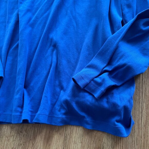 Talbots The Talbots Tee Basic Long Sleeve Top Blue Women’s Size 2x - Picture 4 of 6